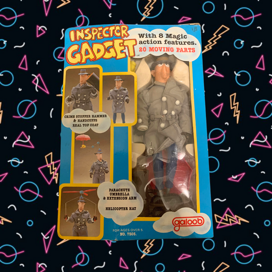 1983 INSPECTOR GADGET Doll #7505 - Complete In Box (CIB)